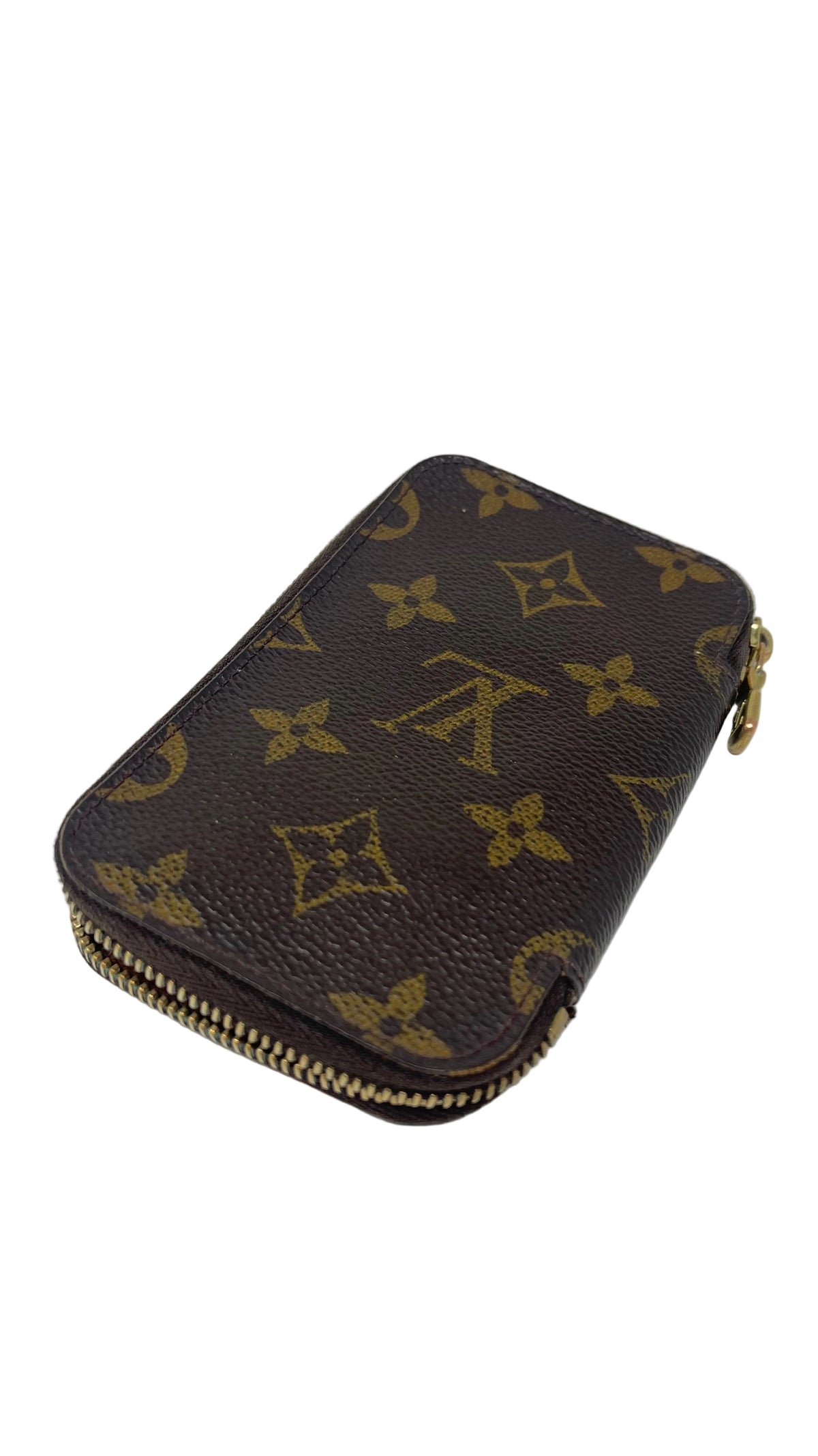 Louis Vuitton PRE OWNED Monogram Canvas Zip Around Multicles 6 Key Holder