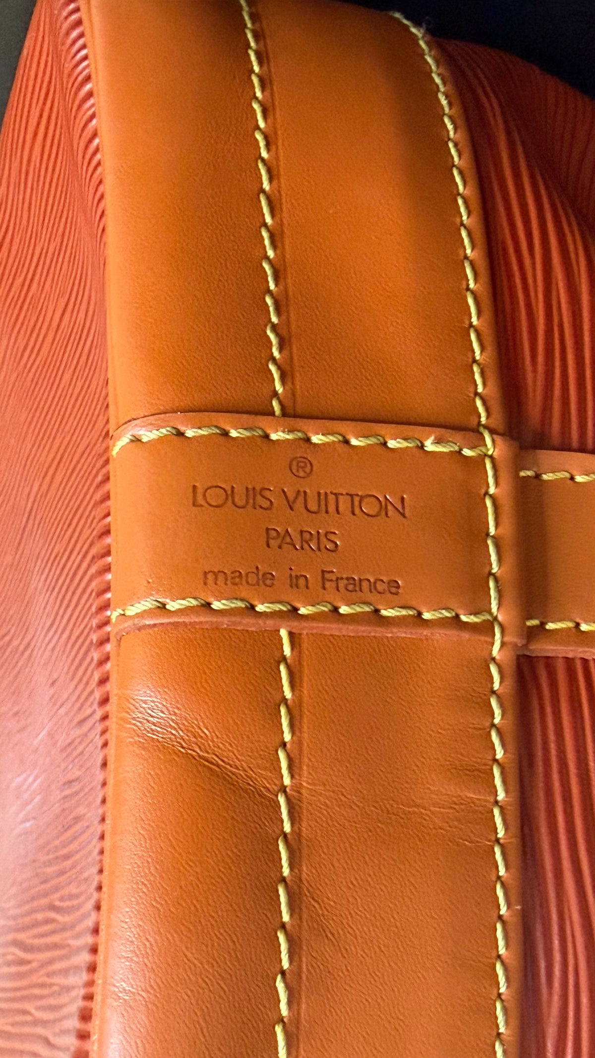 Louis Vuitton PRE OWNED Noe GM Epi Leather Bucklet