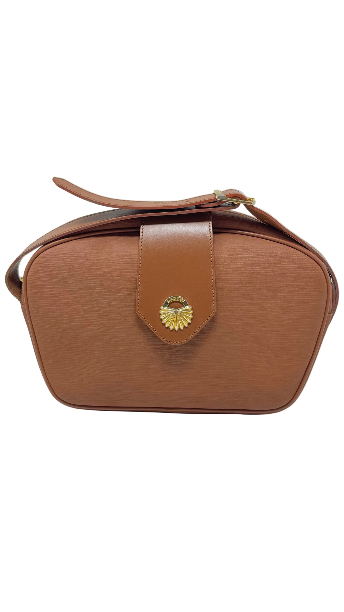 Lanvin Paris Vintage Crossbody Flap Bag PRE OWNED
