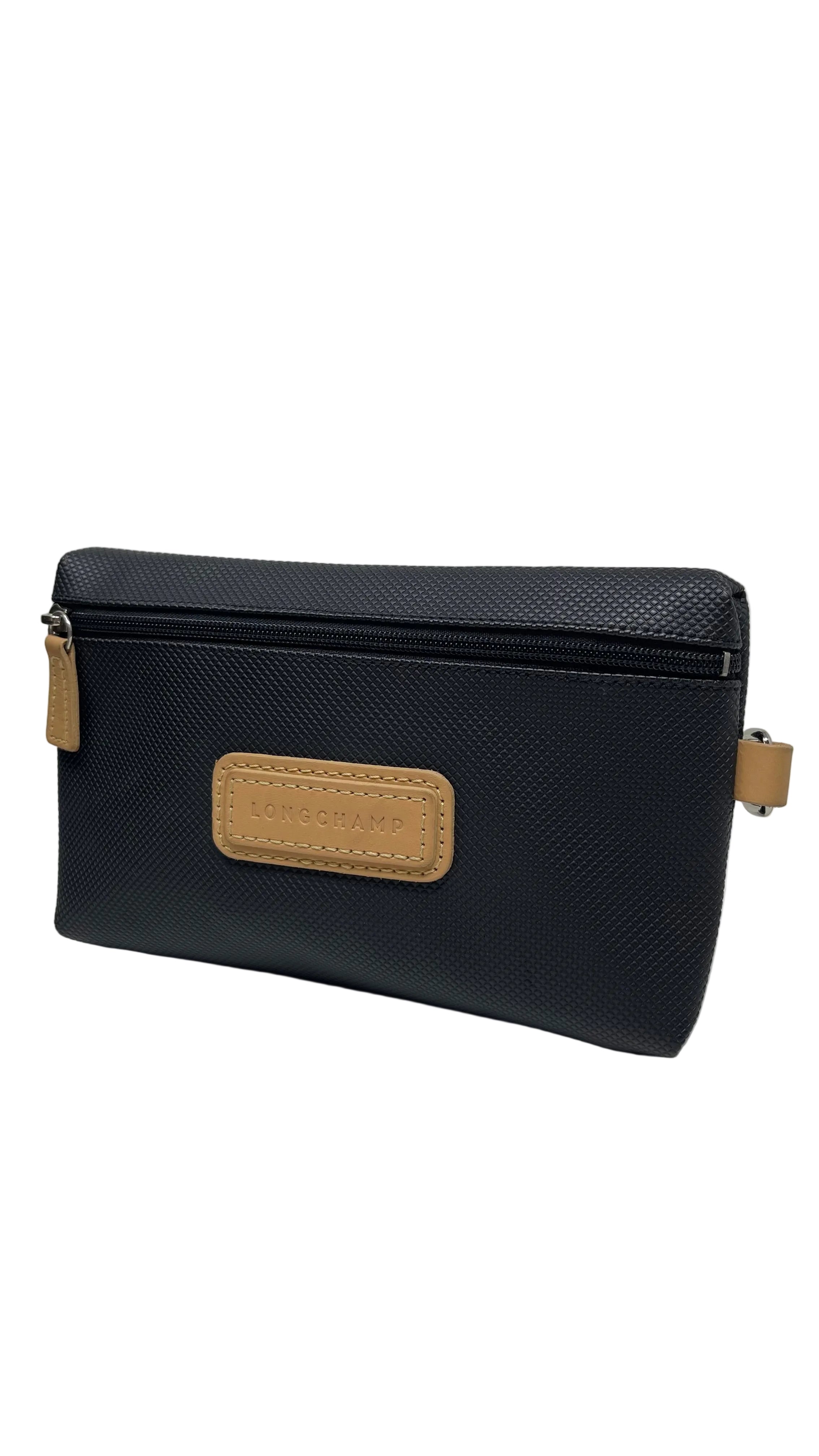 Longchamp Cartera Grande Con Porta Cosmético.