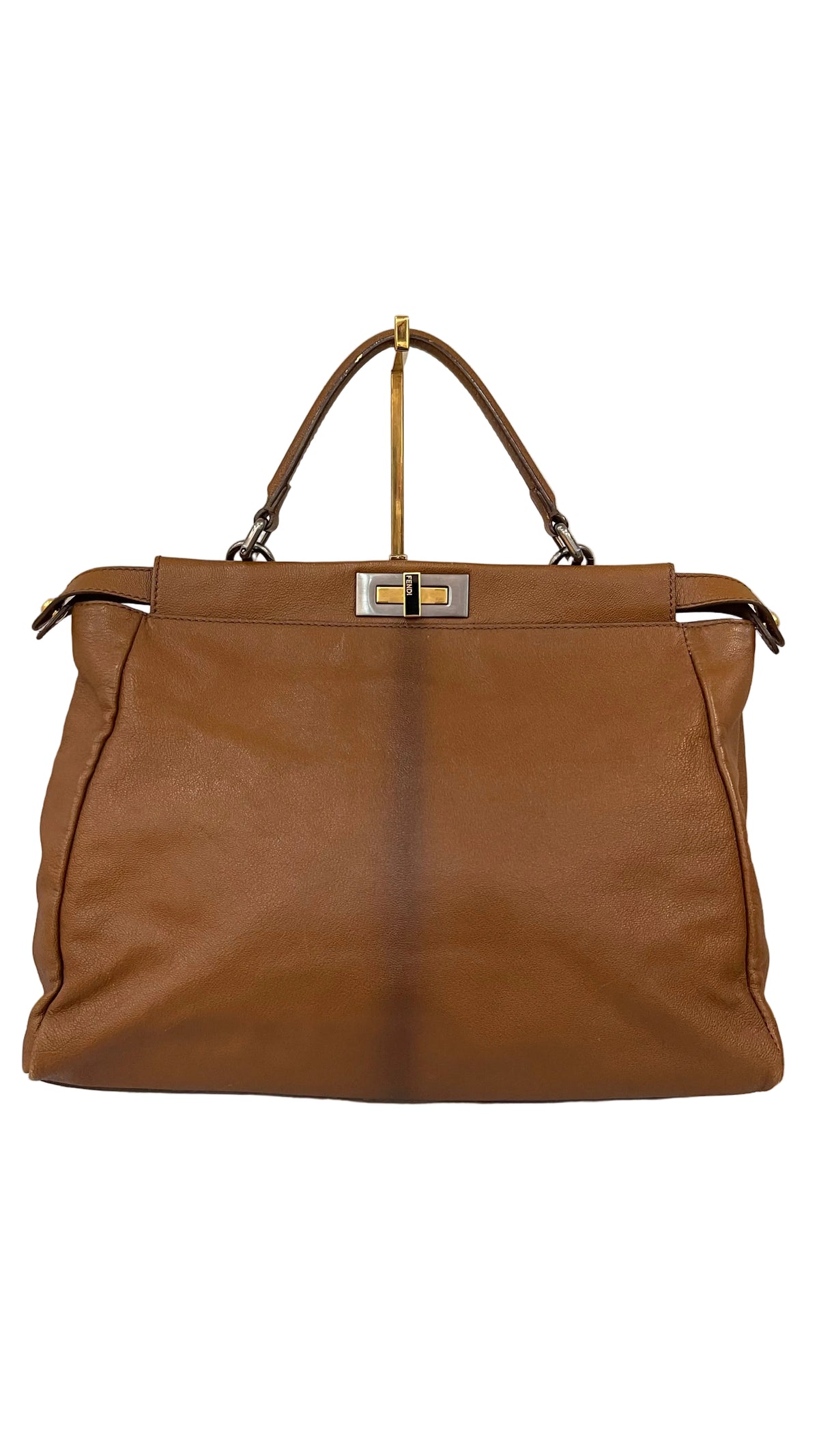 Fendi Peekaboo Large Pre-Owned – Edición Especial Interior Animal Print