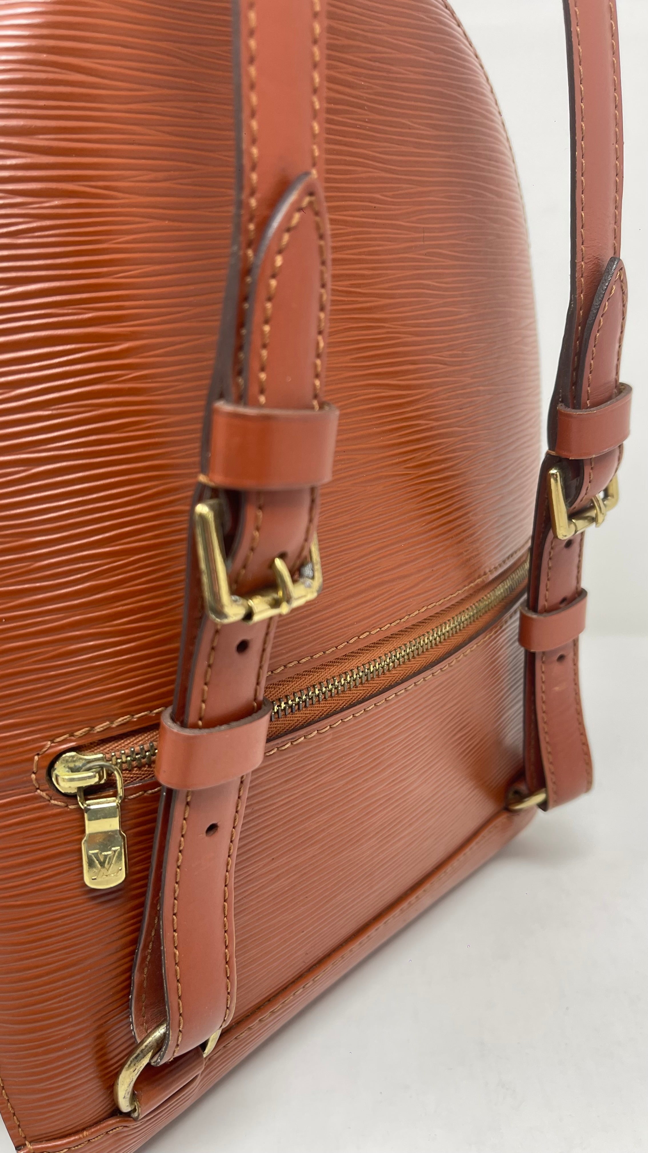 Louis Vuitton Cipango Gold Epi Leather.