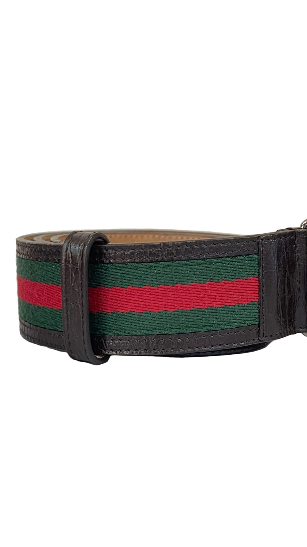Gucci PRE OWNED Cinturon de Caballero