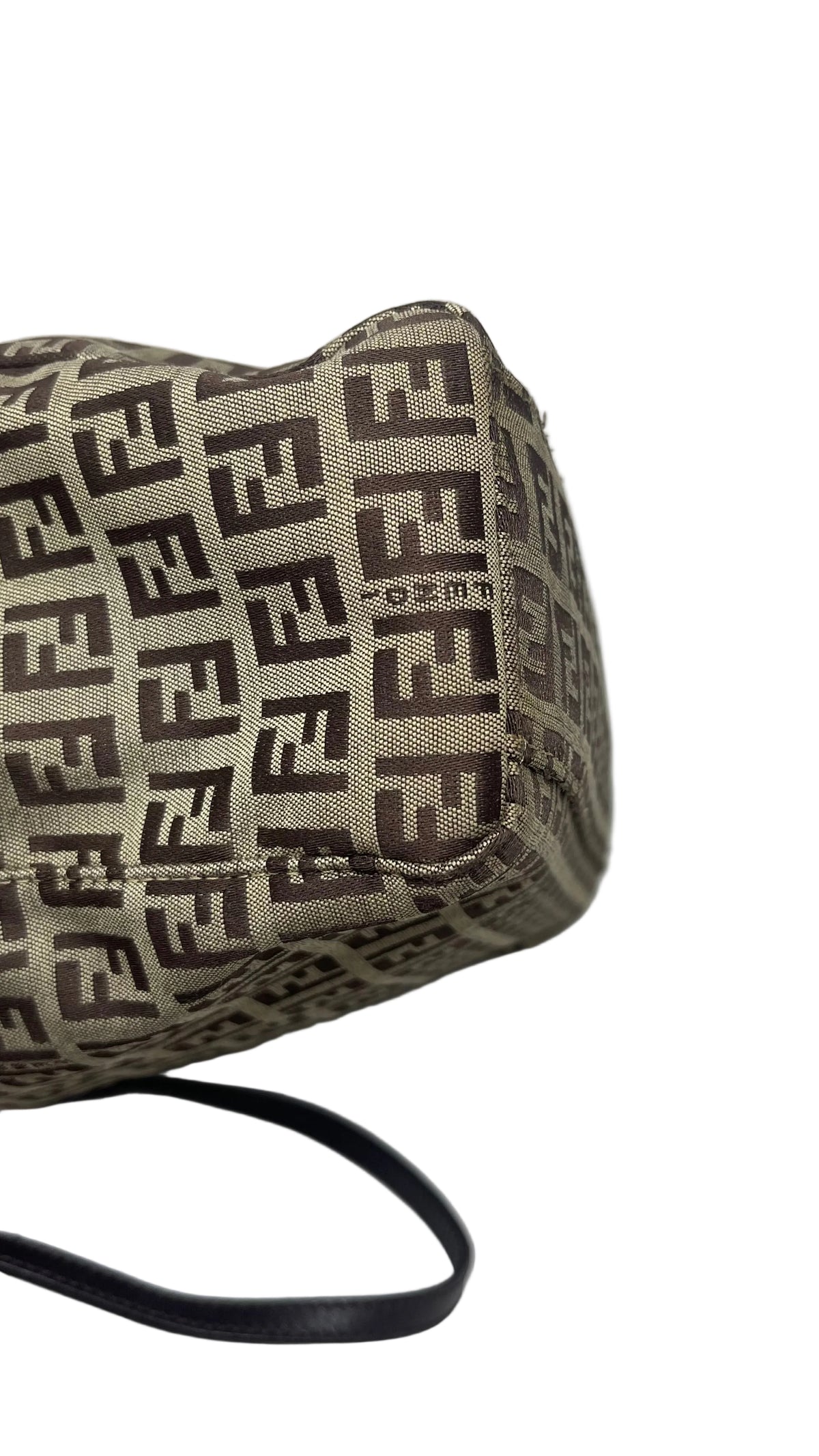 Fendi PRE OWNED Tote Zucchino Pequeña de Lona