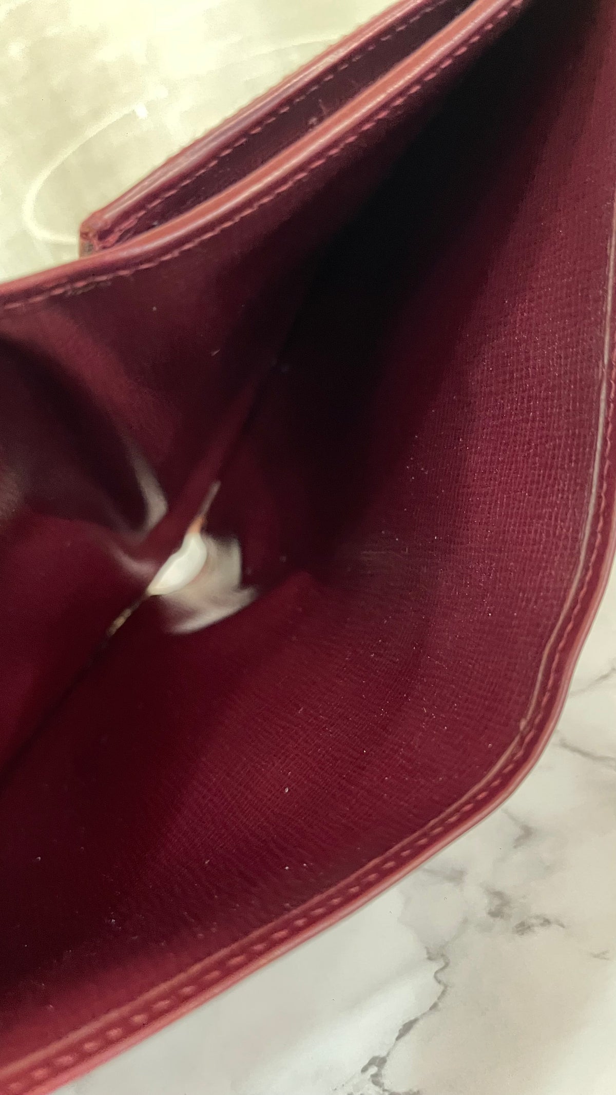 Cartier PRE OWNED Wallet Burdeos